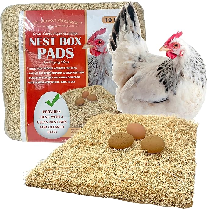 Premium Aspen Excelsior Nest Box Pads
