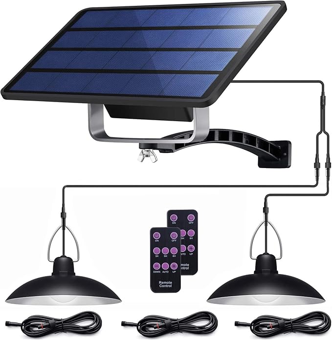 Solar Pendant Light Set