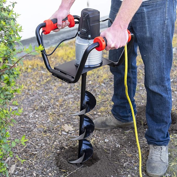 XtremepowerUS 1500W Electric Post Hole Digger